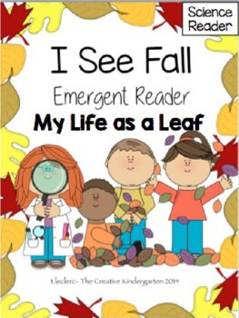 Preview of Fall Emergent Reader: {My Life as a Leaf}