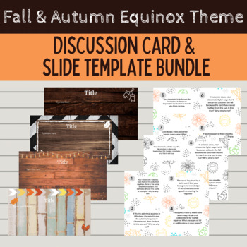 Preview of Fall Science Activities and Slides Bundle NGSS Earth Science