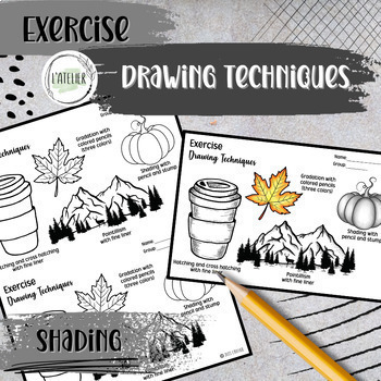Prismacolor Blending Techniques Worksheet by Mary Gingerich