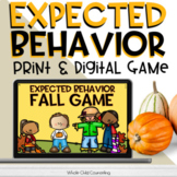 Fall Expected and Unexpected Behavior Choices Autumn Print