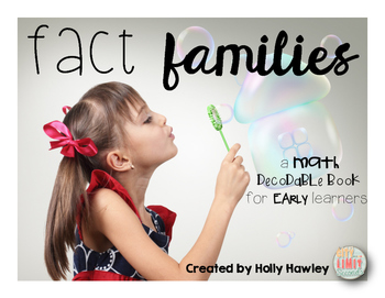 Preview of Fact Families: a Early Learners Math Decodable Book