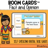 Fall Fact and Opinion Boom Cards™