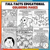 Fall Facts Coloring Pages: Educational and Fun Autumn Colo