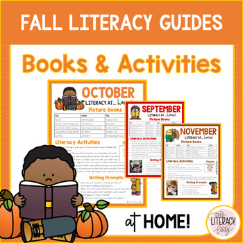 Preview of Fall Literacy Activities