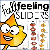 Fall Feelings Activity: Fall Emoji Sliders for Desk Feelin