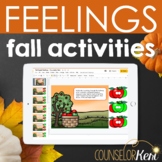 Fall Feelings Digital Activity Distance Learning for Schoo