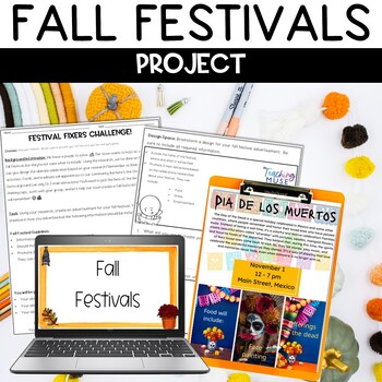 Preview of Fall Festival Project  Halloween Activity