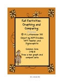 Fall Festivities Graphing: Common Core 2nd Grade Math Center