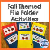 Fall File Folder Activities