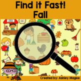 Fall Find it Fast Card Game