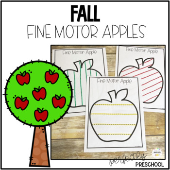 Torn Paper Apples: An Easy Fine Motor Activity - Friends Art Lab