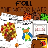 Fall Fine Motor Math Mats for Preschool, Pre-K, and Kindergarten