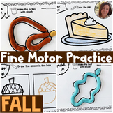 Fall Fine Motor Practice | No Prep | Special Education Resource