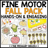 Fall Fine Motor Skills Activities Hole Punch Tracing Prewr