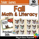 Fall Folder Games | Preschool & Pre-K Skills