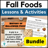 Culinary Arts Fall Foods Bundle - FCS - FACS Activities fo