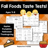 Fall Foods Taste Test Collection: Apples, Pumpkins, Hallow