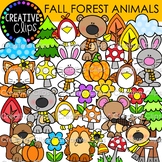 Fall Forest Animal Clipart - Fall Clipart