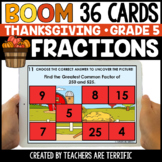 Fall Fractions Hidden Picture Boom Cards - Digital