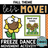 Fall Freeze Dance (With GIFS) - {Music and Non-Music Classrooms}