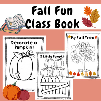 Preview of Fall Fun Class Book