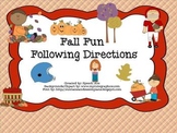 Fall Fun Following Directions