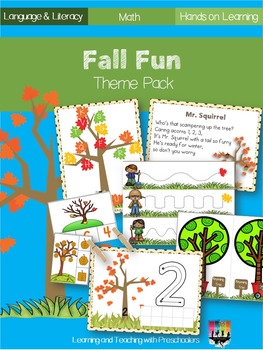 Preview of Fall Fun Lesson Plan Theme