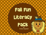 Fall Fun Literacy Pack