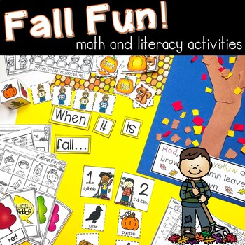 Preview of Fall | Math and Literacy Activities |