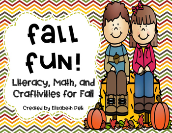 Preview of Fall Fun Pack! {Literacy, Math, and Craft Activities for Fall}