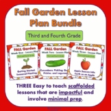 Fall Garden Lessons - Weeks 1-3 - Third and Fourth Grade