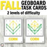 Fall Geoboard Cards for Fine Motor Centers