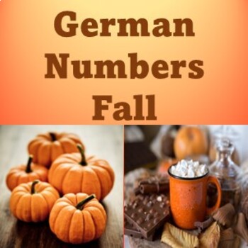 Preview of Fall - German Numbers Posters - Numbers from 1 to 20 in German