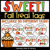 Fall Gift Tags Sweet Treat Student Gift Tags Candy Fall Do