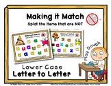 Fall Gnome - Lower Case Letters - Splat Dough Mats - 26 mats  *fg