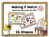 Fall Gnome - Shapes - Splat Dough Mats - 26 mats  *fg