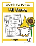 Fall Gnomes - Print, Answer & Color Worksheets - 5 Pages *fg