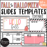 Fall Google Slides Templates - Halloween Google Slides - P