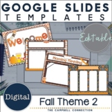 Fall Google Slides Templates Set 2
