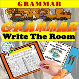 Fall Grammar Write The Room: Nouns and Verbs