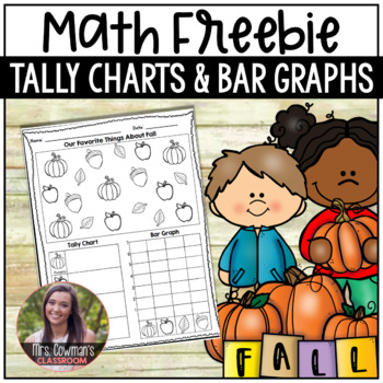 Preview of Fall Graph - Tally Charts and Bar Graphs