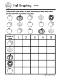 Fall Graphing Worksheet