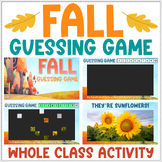 Fall Guess the Picture Guessing Game - Fun Fall Activities