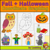 Fall + Halloween Coordinate Graphing Pictures Bundle, Orde