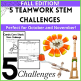 Fall & Halloween Stem Challenges for Teamwork and Communit