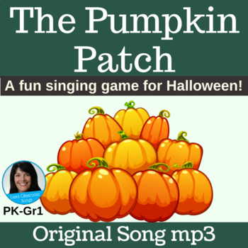 Preview of Fall, Halloween, Thanksgiving Song | Pumpkin Activity | Original Song mp3 Only
