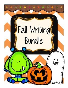 Preview of Fall / Halloween Writing Bundle!