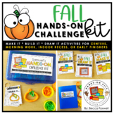 Fall Hands-On Challenge Kit | Seasons | Morning Work | Cen