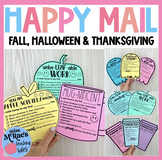 Fall Happy Mail | Parent Communication | Fall Notes Home |