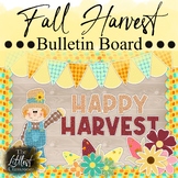 Fall Harvest Bulletin Board | Autumn Scarecrow Bulletin Bo